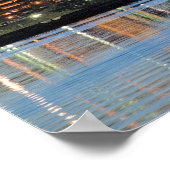 Poster coucher de soleil de Philly (Coin)