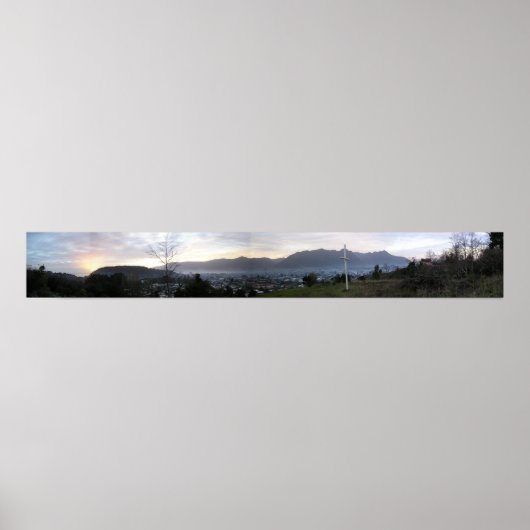 Poster Coucher de soleil de Pukon (Devant)