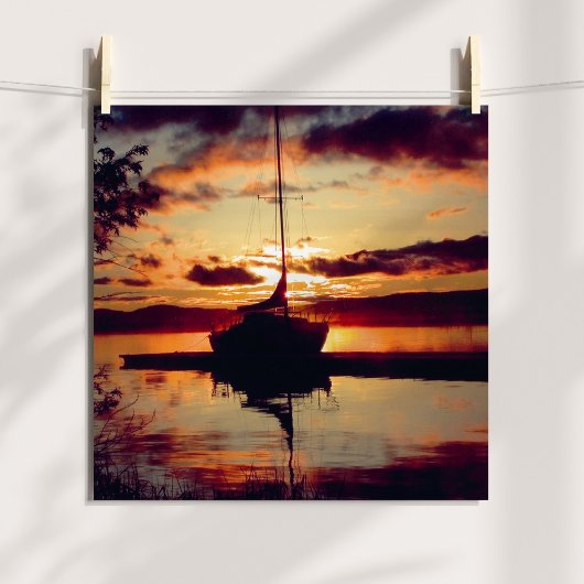 Poster Coucher de soleil de Rocky Point