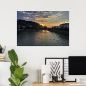 Poster Coucher de soleil de Salzbourg (Bureau à domicile)