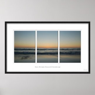 Poster Coucher de soleil de San Diego