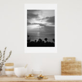 Poster Coucher de soleil de San Diego (Cuisine)