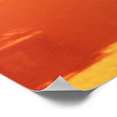 Poster Coucher de soleil de San Francisco. (Coin)