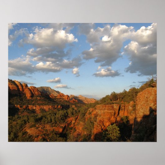 Poster Coucher de soleil de Sedona 003 (Devant)