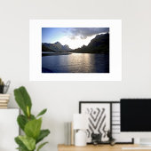 Poster Coucher de soleil de Tahiti (Bureau à domicile)