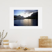 Poster Coucher de soleil de Tahiti (Cuisine)