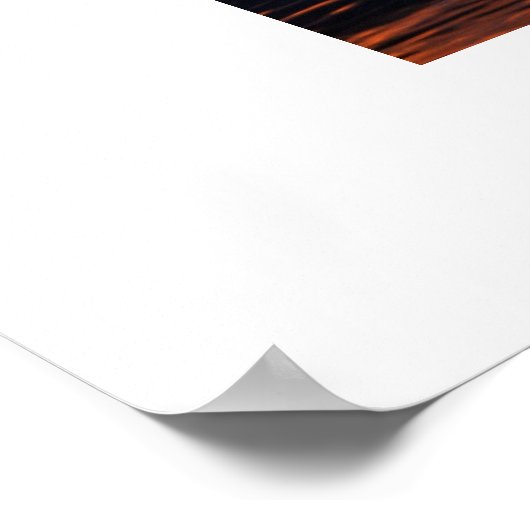 Poster Coucher de soleil de Tahoe (Coin)