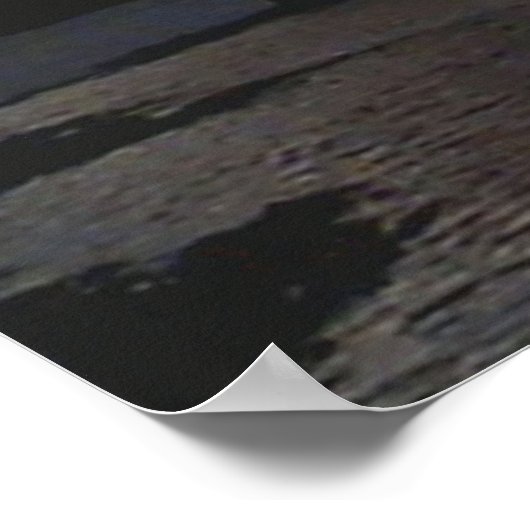 Poster Coucher de soleil de Tarague (Coin)