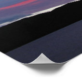 Poster Coucher de soleil de TeAnau (Coin)