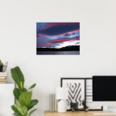 Poster Coucher de soleil de TeAnau (Bureau à domicile)