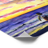Poster Coucher de soleil de Thoreau (Coin)