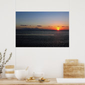 Poster Coucher de soleil de Trawangan (Cuisine)