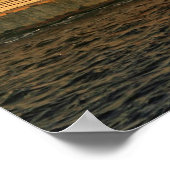 Poster Coucher de soleil de ville (Coin)