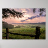 Poster Coucher de soleil de Virginie (Devant)