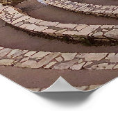 Poster Coucher de soleil des cavernes Carlsbad (Coin)