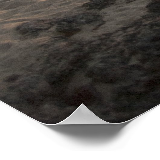 Poster Coucher de soleil d'Oahu (Coin)