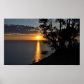 POSTER COUCHER DE SOLEIL D'OURS (Devant)