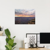 Poster Coucher de soleil du Grand Canyon (Bureau à domicile)