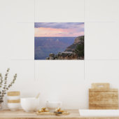 Poster Coucher de soleil du Grand Canyon (Cuisine)