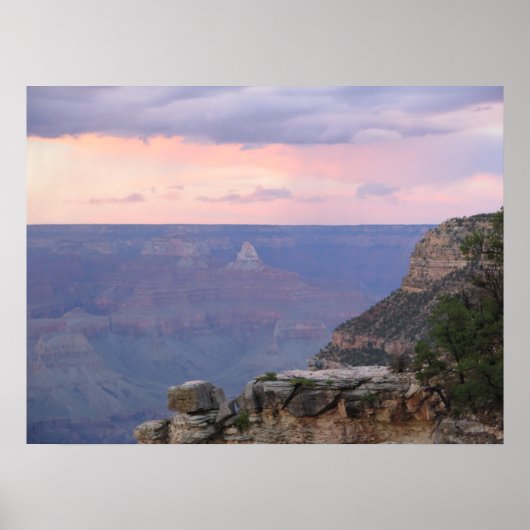 Poster Coucher de soleil du Grand Canyon (Devant)