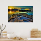 Poster Coucher de soleil du lac Havasu (Cuisine)