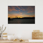 Poster Coucher de soleil du lac Pukaki (Cuisine)