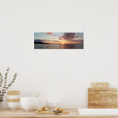 Poster Coucher de soleil du lac Winnipesaukee (Cuisine)