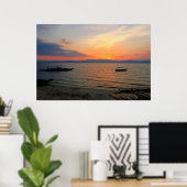 Poster Coucher de soleil du Moalbol (Bureau à domicile)