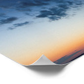 Poster Coucher de soleil Elk Rapids (Coin)