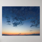 Poster Coucher de soleil Elk Rapids (Devant)