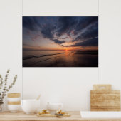 Poster Coucher de soleil en Angleterre Royaume-Uni (Cuisine)