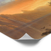 Poster Coucher de soleil en Californie | Albert Bierstadt (Coin)