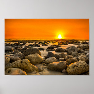 Poster Coucher de soleil en Floride