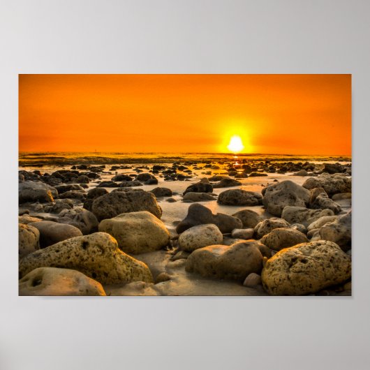 Poster Coucher de soleil en Floride (Devant)