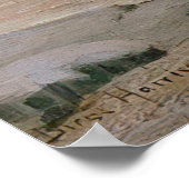 Poster Coucher de soleil en hiver (Coin)