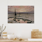 Poster Coucher de soleil en hiver (Cuisine)