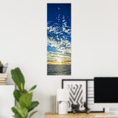 Poster Coucher de soleil en Ligurie - Cinque Terre, Itali (Bureau à domicile)