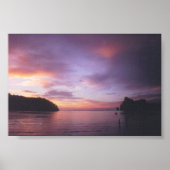 Poster Coucher de soleil en Thaïlande (Devant)