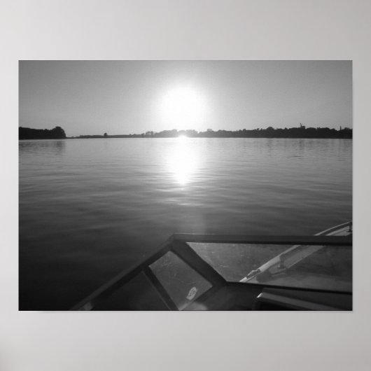 Poster Coucher de soleil en Wboard (Devant)