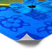 Poster Coucher De Soleil Et Planches De Surf (Coin)