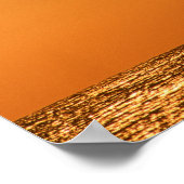 Poster Coucher de soleil et Yacht (Coin)