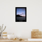 Poster Coucher de soleil fidjien (Cuisine)