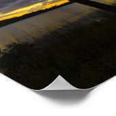 Poster Coucher de soleil, George Lestrange Preserve, Fort (Coin)