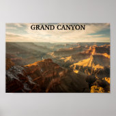 POSTER COUCHER DE SOLEIL GRAND CANYON (Devant)
