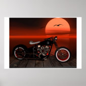 Poster Coucher de soleil Greaser (Devant)