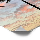 Poster Coucher de soleil hawaïen (Coin)