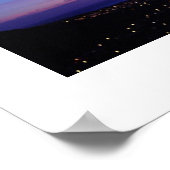 Poster Coucher de soleil hawaïen doux (Coin)