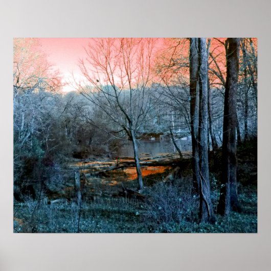 Poster Coucher de soleil imminent (Devant)