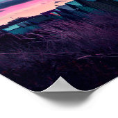 Poster Coucher de soleil infrarouge (Coin)