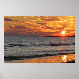 POSTER COUCHER DE SOLEIL KATRINA